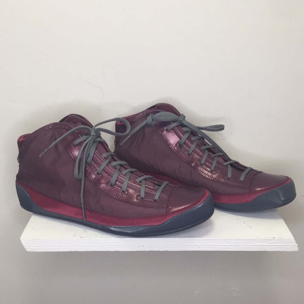 Adidas High Top Leather Lined Sneakers